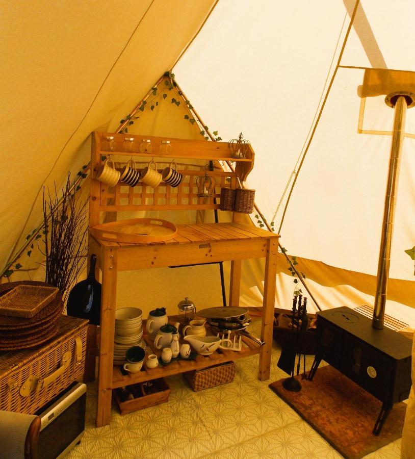 Hope Cottage Bell Tent Retreat Ashbourne  Exterior foto